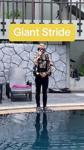 Mastering the Giant Stride Technique for Safe Diving