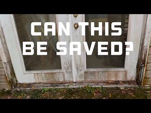 Repairing A Severe Rotten French Door and Frame By Myself (Part One)