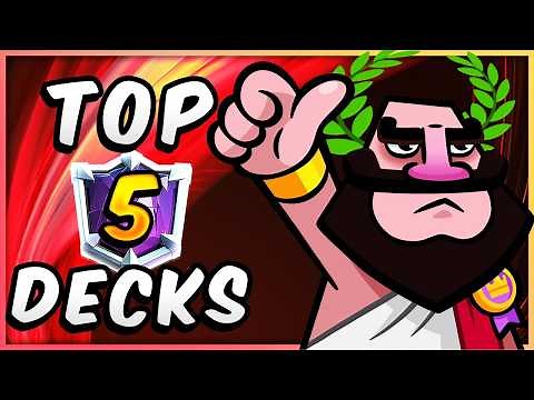 TOP 5 DECKS from the BEST PLAYERS IN THE WORLD! 🏆 — Clash Royale (January 2026)
