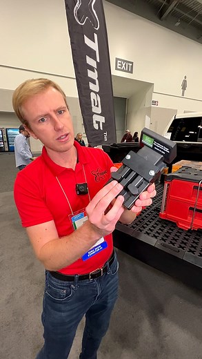 Gadget Glimpse on Instagram: "Tmat is a modular grid-based mat system that fits your truck bed, SUV, van, or trailer. The smooth surface lets you slide gear in easily, and the adjustable blockers hold everything in place. No tools needed and fully customizable. #WorkTruck #CargoManagement #TruckGear #Storage #Organization"