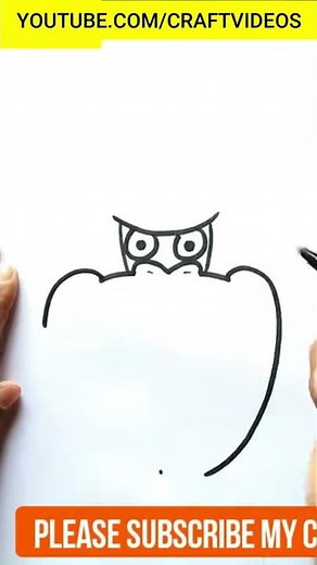 How to draw a cartoon gorilla face #Shorts #Gorilla #Drawing