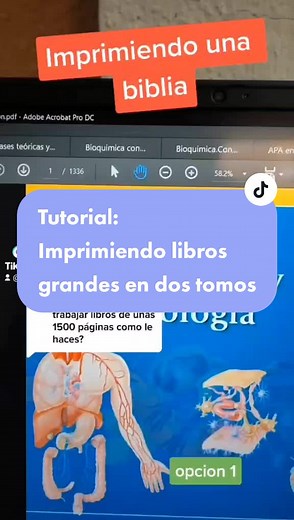 Tutorial para Imprimir Libros Grandes en Dos Tomos