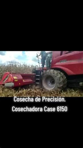 Agricultura de Precisión. Cosechadora Case 6150 #Altorendimiento #asesoriatecnica