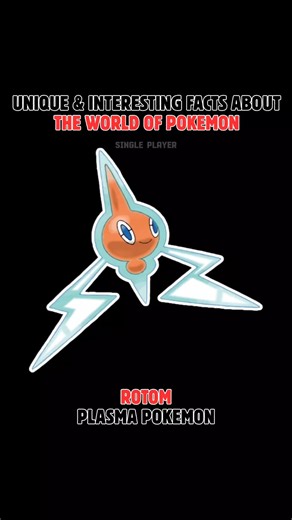 Unique And Interesting Facts About Pokemon Rotom #shorts #pokemon #rotom