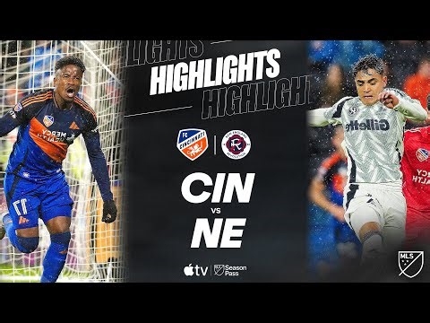 FC Cincinnati vs. New England Revolution | Full Match Highlights