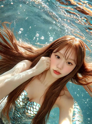 Mermaid Transformation Using AI Technology