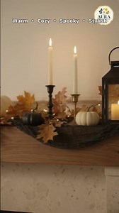 20 Cozy Halloween Fireplace Decorating Ideas 🎃