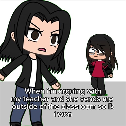 Gacha Life: Teacher Arguments and Class Outbursts
