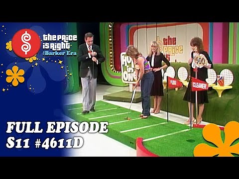 The Price Is Right FULL EPISODE | Bob Barker | October 4, 1982 | 10/4/82 | 4611D