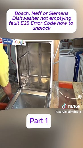 Bosch Dishwasher E25 Error Code: How to Fix