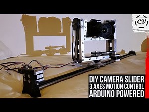 DIY Camera Slider DONE | 3 Axes Motion Control | Arduino Powered