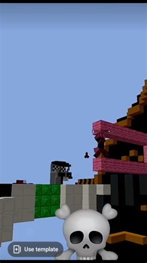 Andromeda bridge💀🔥 #minecraft #bedwars #hypixel #short #hypixelbedwarsclip