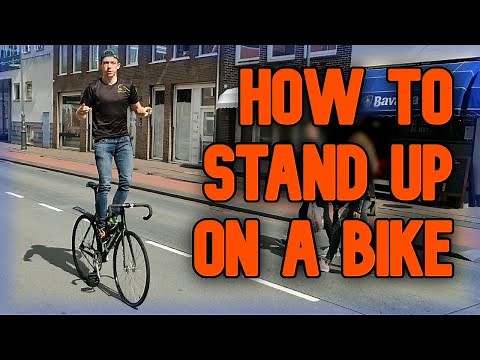 How To Stand Up On A Bike (Fixed Gear/BMX/MTB) [TUTORIAL]