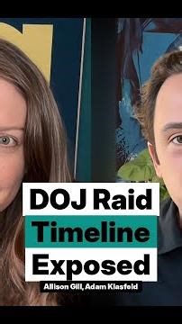Why DOJ wants to pause Trump depositions #substack #shorts
