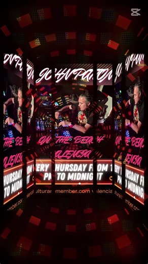 This niche from 10:00 to 12:00 at night and server John Patton On the beach Valencia tune in at www.kulturaremember.com fm 88.8 valencia #techno #musica #organico #melodic #progress