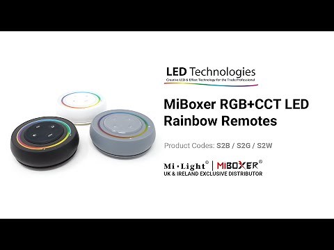 MiBoxer RGB+CCT LED Rainbow Remotes | LED Technologies