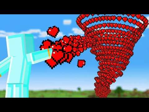 Minecraft but there are Natural Disaster Hearts