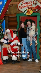 We saw Santa this weekend and Evelyn was a little hesitant around the big guy! 😅 -Liz TikTok: @lizzyledger | Liz and Scotty in the Morning on Clear 99