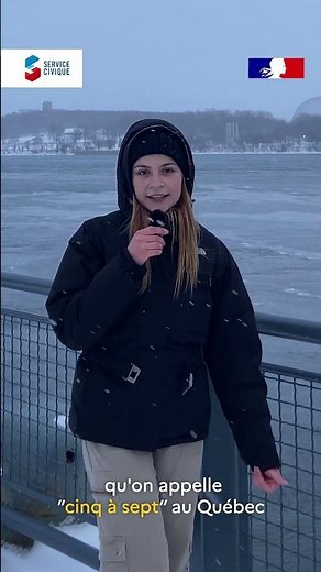 Au Québec elle aide les volontaires 🇫🇷 !