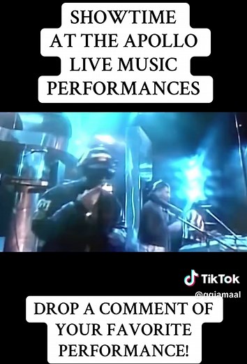 Iconic Live Music Performances at Showtime At The Apollo