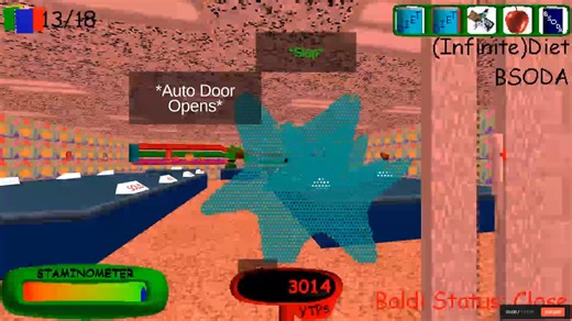 Baldi's Basics Classic New Remastered Diet BSODA Challenge (Test)