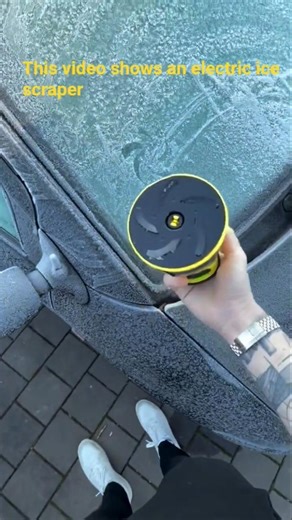 Winter Morning Saver, an electric ice scraper