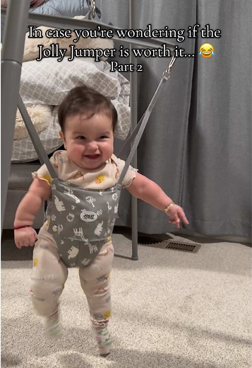 The Joy of Jolly Jumper: A Baby's Delightful Experience