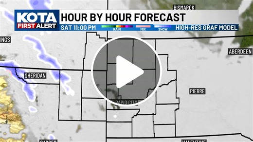 Rapid City weather: Snow showers today, 50 mph winds Tuesday - NewsBreak