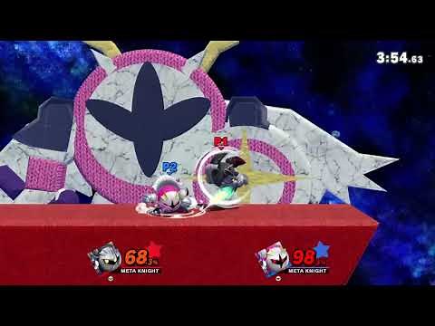 Dark Meta Knight Vs Galacta Knight (Super Smash Bros. Ultimate)