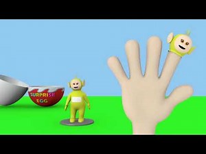 Teletubbies Surprise Egg 3D Finger Family Nursery Rhyme for Children