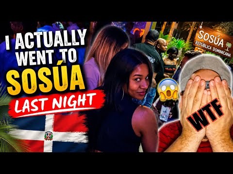 I ACTUALLY WENT TO SOSÚA LAST NIGHT & THIS HAPPENED!