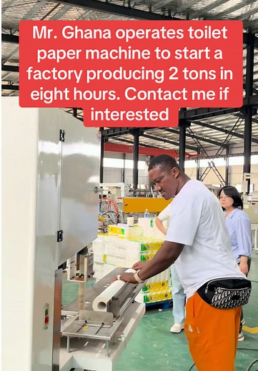 Toilet Paper Machine Operation for New Factory Start