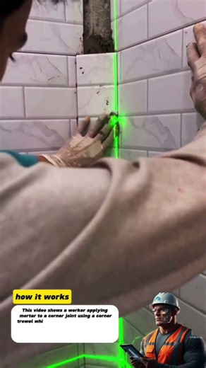 Perfect Corner Leveling with Precision Laser Guide!