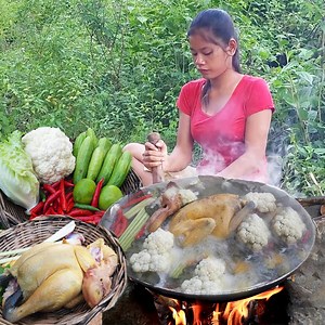 17K views · 494 reactions | Hello and Welcome to Lisa Cooking. Today we have new video " Catch chicken in the forest, chicken o t spicy curry for food, Catch and cook Chicken " We mostly sharing about Adventure, Camping, Cooking vidoes and others unique cooking skills in the forest. We hopefully you enjoy and support us. Thank you SO MUCH #yummyfood #cooking #eat #recipes #foodie #deliciousfood #chicken | Lisa Cooking | Facebook