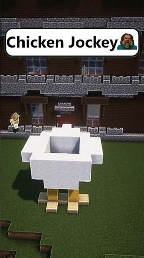 How I Made a Giant Chicken Jockey in Minecraft!