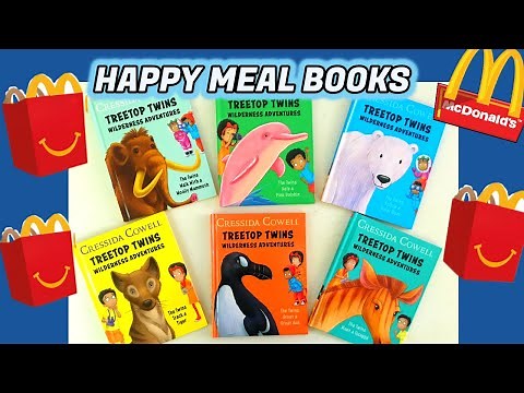 McDonald's Happy Meal Book | McDonald's book or toy 📚