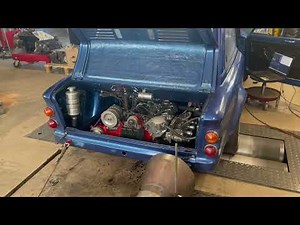 Sunbeam Imp Rolling Road December 2021.