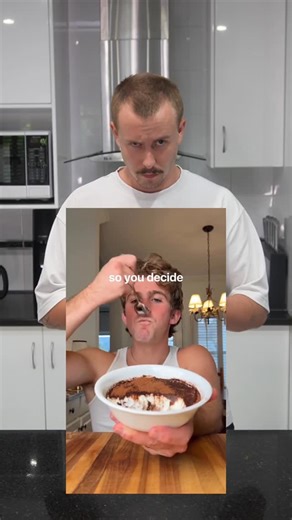 Ben Moore | Online Coach on Instagram: "Smash or Trash Oats tiramisu Ep. 112 Ingredients (makes 1 serve) - 1/2 cup oats (rolled or instant) - 1 cup milk of choice - 1 tsp maple syrup -1 tsp instant espresso (can use more or less) - Splash of vanilla extract Toppings - Greek yogurt (any vanilla yogurt is fine) - Cocoa powder Macros & Calories P: 28g | C: 49g | F: 10g 424kcal Pro Tip: If you want to make this better I would recommend adding a zero calorie sweetener and another 2 serves of maple sy