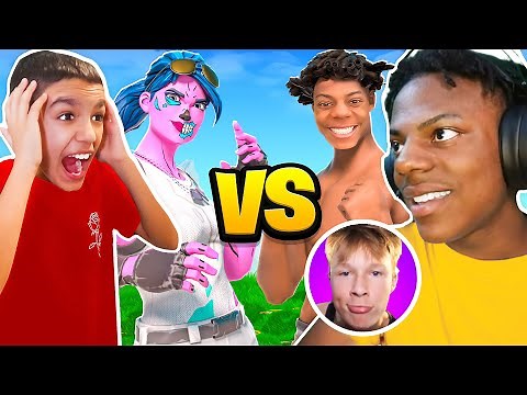 Little Brother vs Fake ISHOWSPEED Fortnite 1v1!