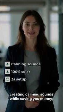 Transform Your Garden in Seconds 🌿 | Solar Fountain That Brings Peace & Positive Energy #best