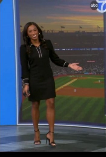 🔥 Brittany Bell #weather #shorts Frist Pitch❕