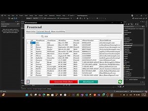 Hotel Management System Desktop App using C# .NET
