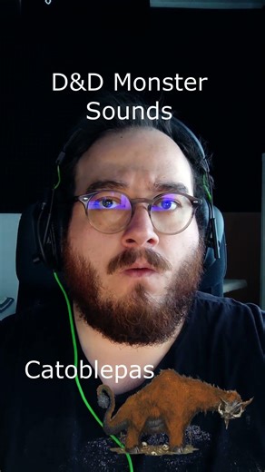 D&D Monster Sounds - Catoblepas #dnd #dnd5e #dungeonsanddragons #dungeonmaster #voiceactor