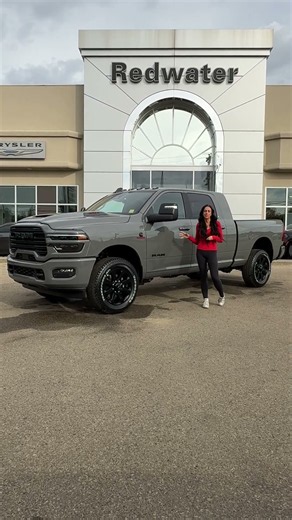 2027 Ram 2500 Laramie Mega Cab 4x4 in Ceramic Grey | STOCK# VR26205 | Redwater Dodge