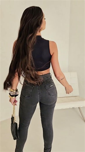 Calça Skinny Cintura Alta Levanta Bumbum Ri19 ° 78953