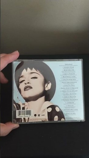 Madonna: The Immaculate Collection 1990 CD overview.