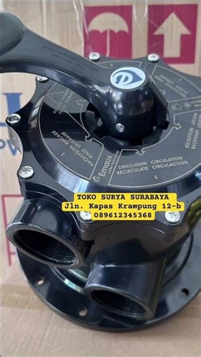 Kepala filter emaux kepala pompa kolam renang filter kolam renang patah