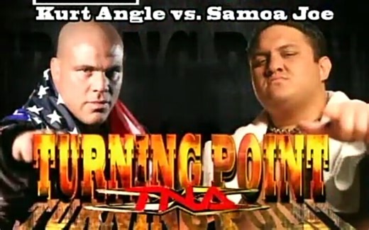 TNA Turning Point 2006 - Kurt Angle vs Samoa Joe WON4.25