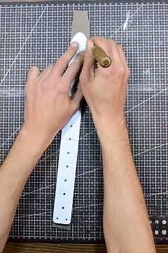 Making a 7-Inch Wide Women’s Waist Belt — Crazy Horse Leather