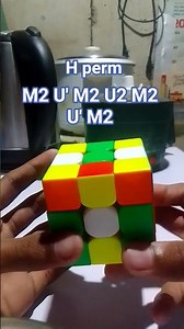 H perm algorithm #rubikscubealgorithm